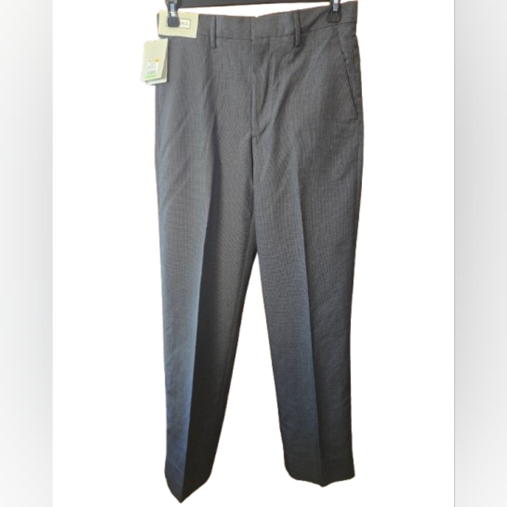 Men's Merona Black And White Herringbone Pattern Dress Pants 32x32‎